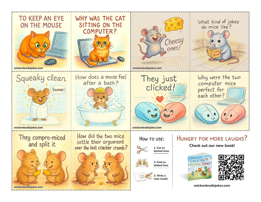 Mice joke notes pack 1