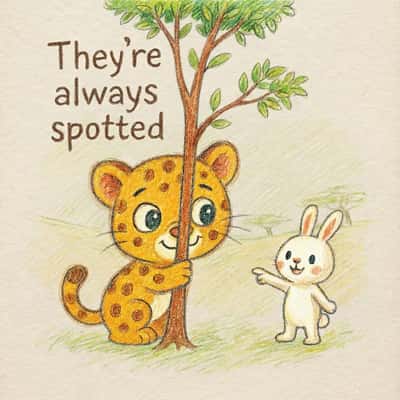 They're always spotted