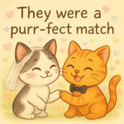 They were a purr-fect match