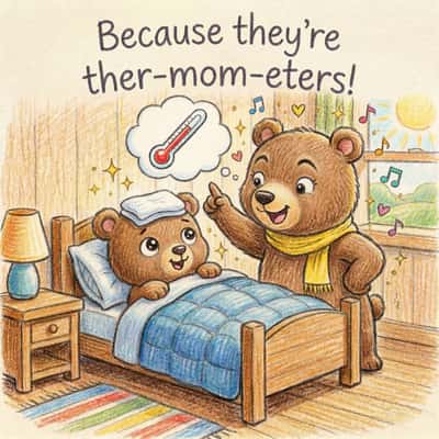 Because they're ther-mom-eters!