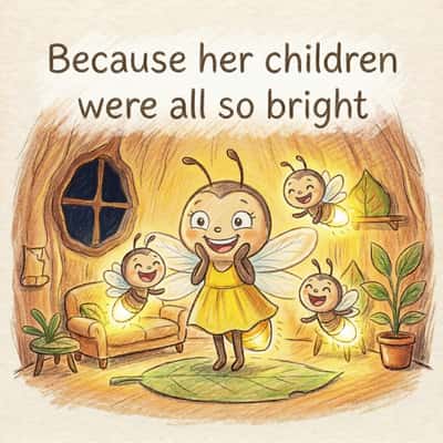 Because her children were all so bright