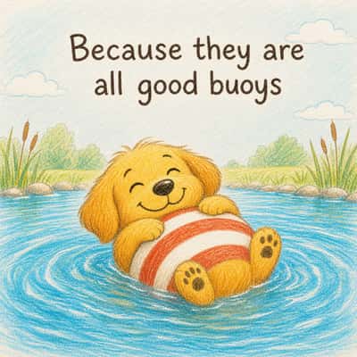 Because they are all good buoys