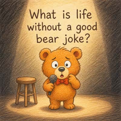 What is life without a good bear joke?
