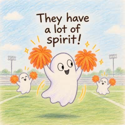 They have a lot of spirit!