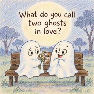 What do you call two ghosts in love?
