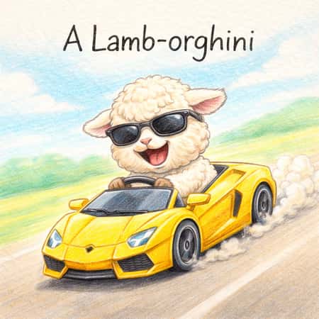 A Lamb-orghini