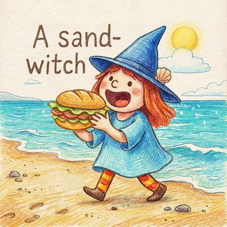 A sand-witch