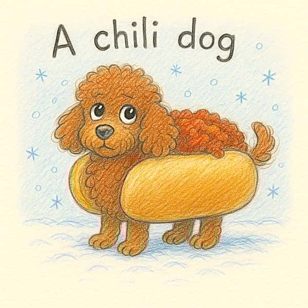 A chili dog