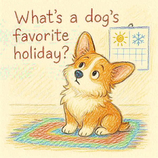 What's a dog's favorite holiday?