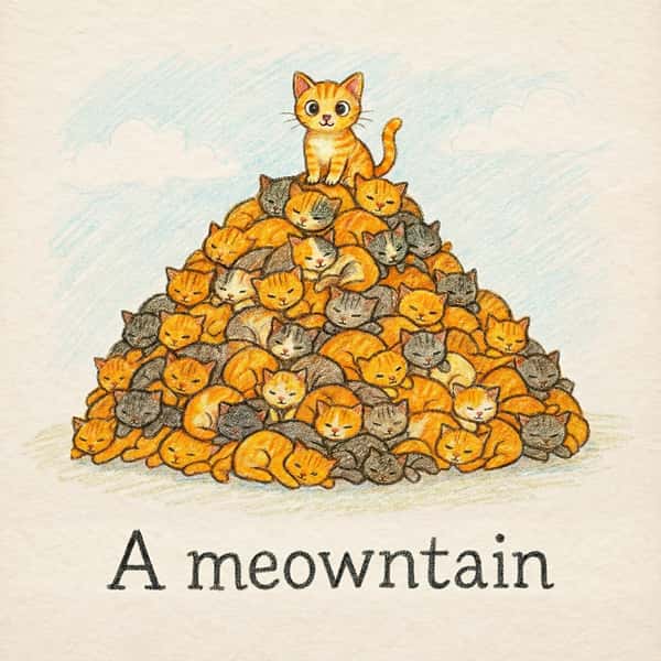 A meowntain