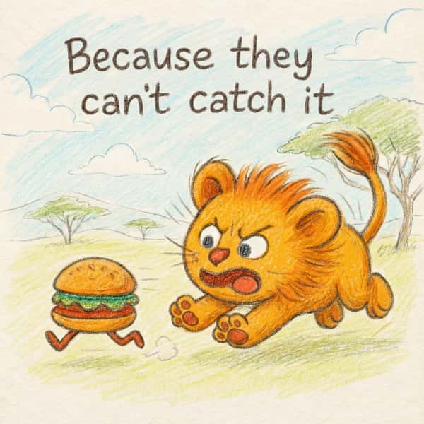 Because they can't catch it