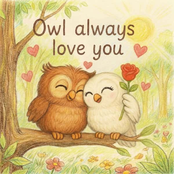 "Owl always love you"