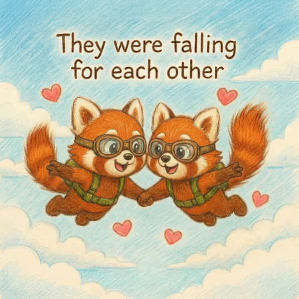 They were falling for each other