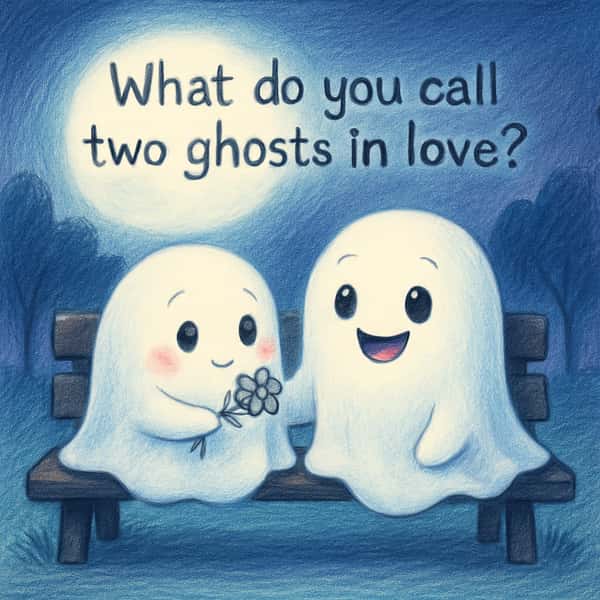 What do you call two ghosts in love?