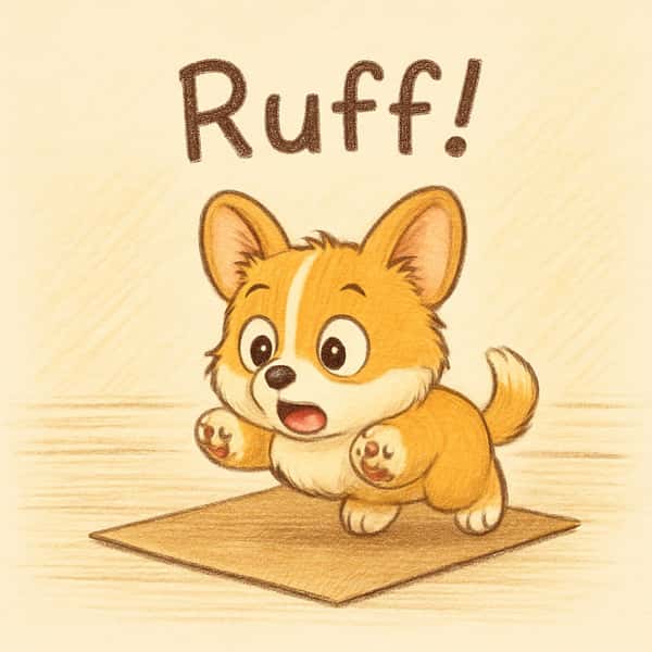 "Ruff!"