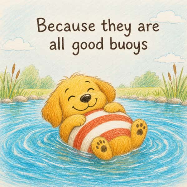 Because they are all good buoys