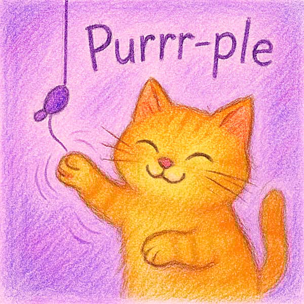 Purrr-ple