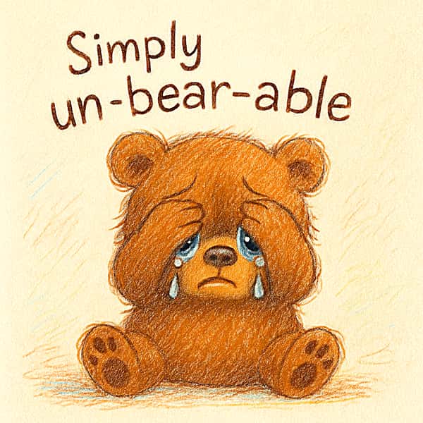 Simply un-bear-able