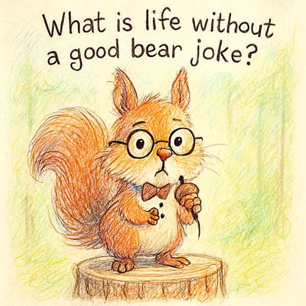 What is life without a good bear joke?