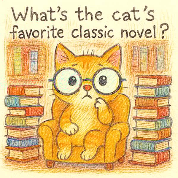 What's the cat's favorite classic novel?
