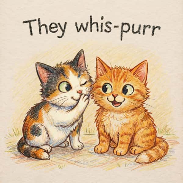 They whis-purr