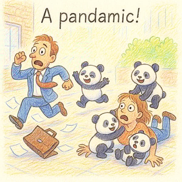 A pandamic!