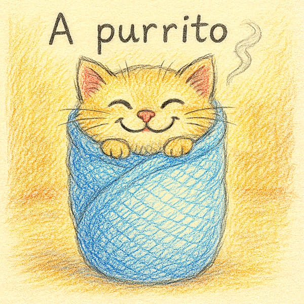 A purrito