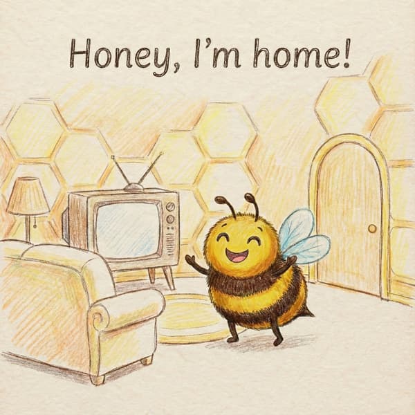 "Honey, I'm home!"