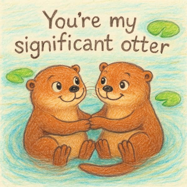 You're my significant otter