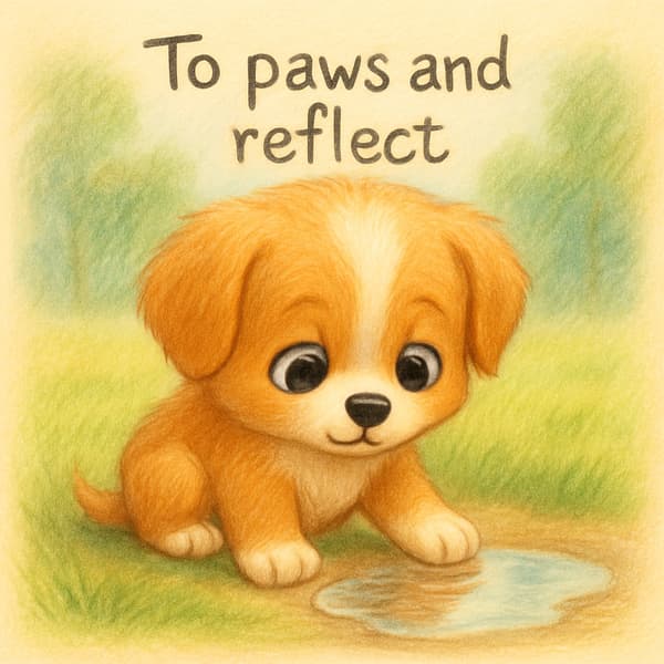 To paws and reflect