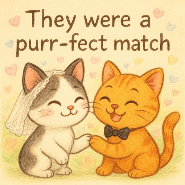 They were a purr-fect match