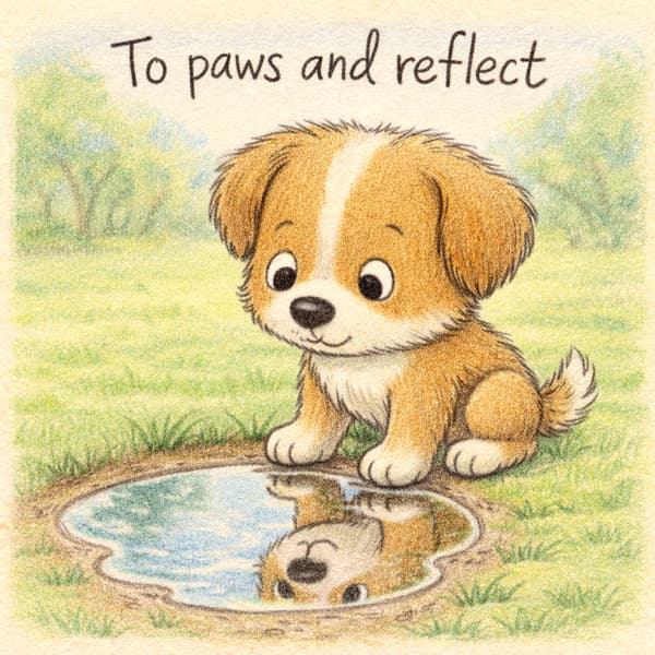 To paws and reflect