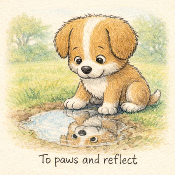 To paws and reflect