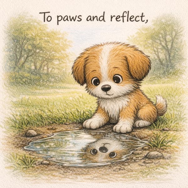 To paws and reflect