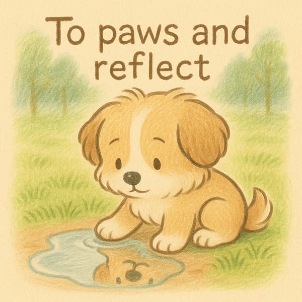 To paws and reflect