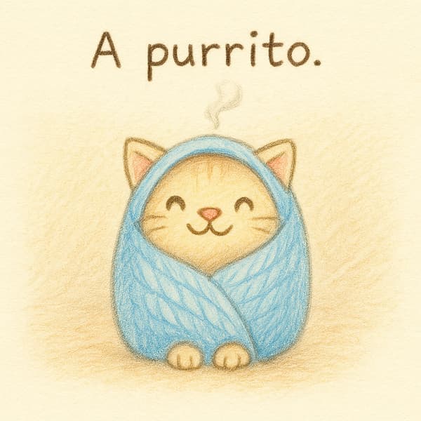 A purrito