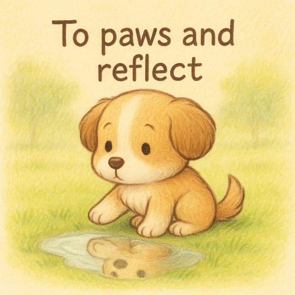 To paws and reflect