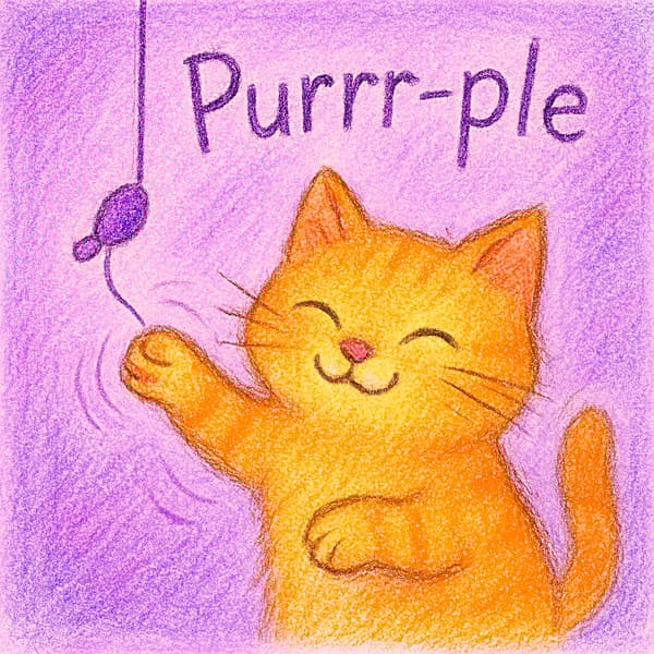 Purrr-ple