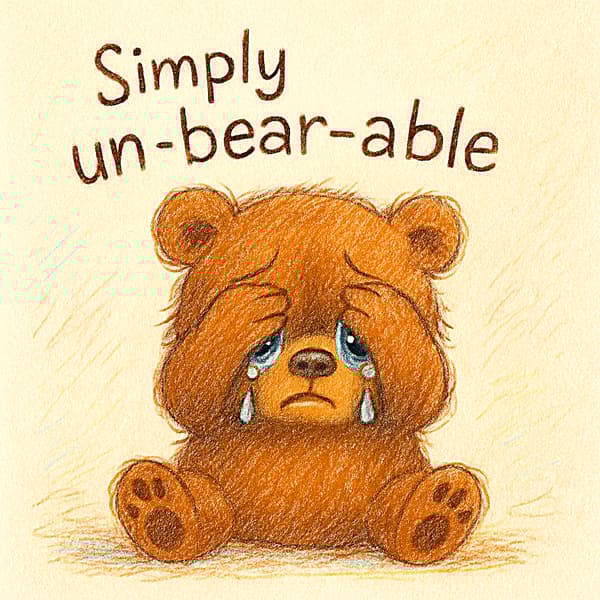 Simply un-bear-able