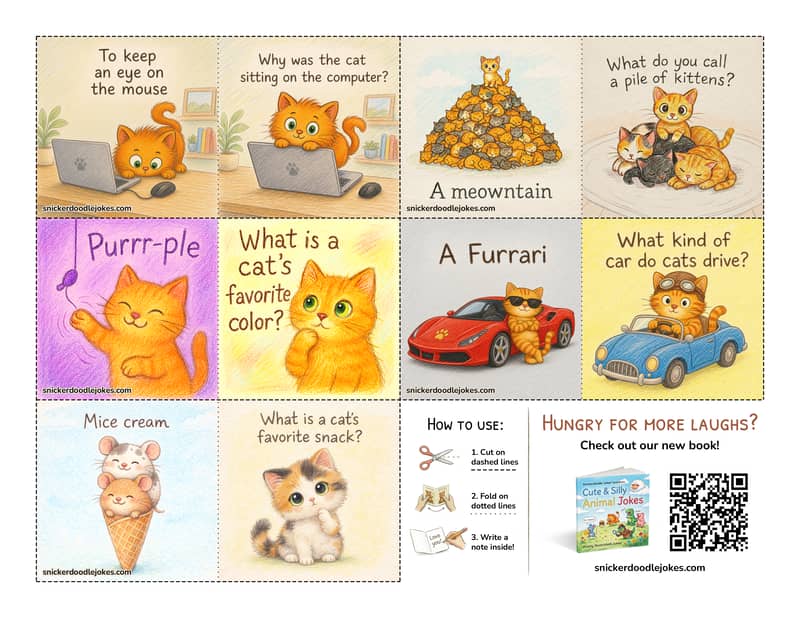Cats joke notes pack 1