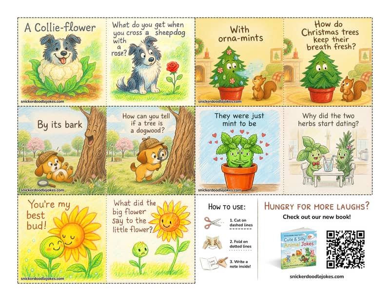 Plants joke notes pack 1