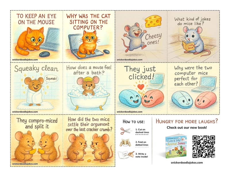 Mice joke notes pack 1